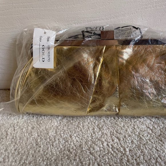 Gold Evening Clutch - Picture 3 of 7